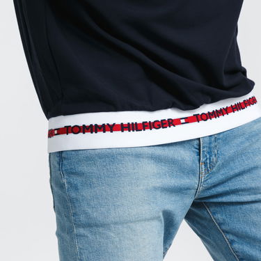 Sweatshirt Tommy Hilfiger HWK LongSleeve Track Top Mørkeblå | UM0UM01928DW5, 2
