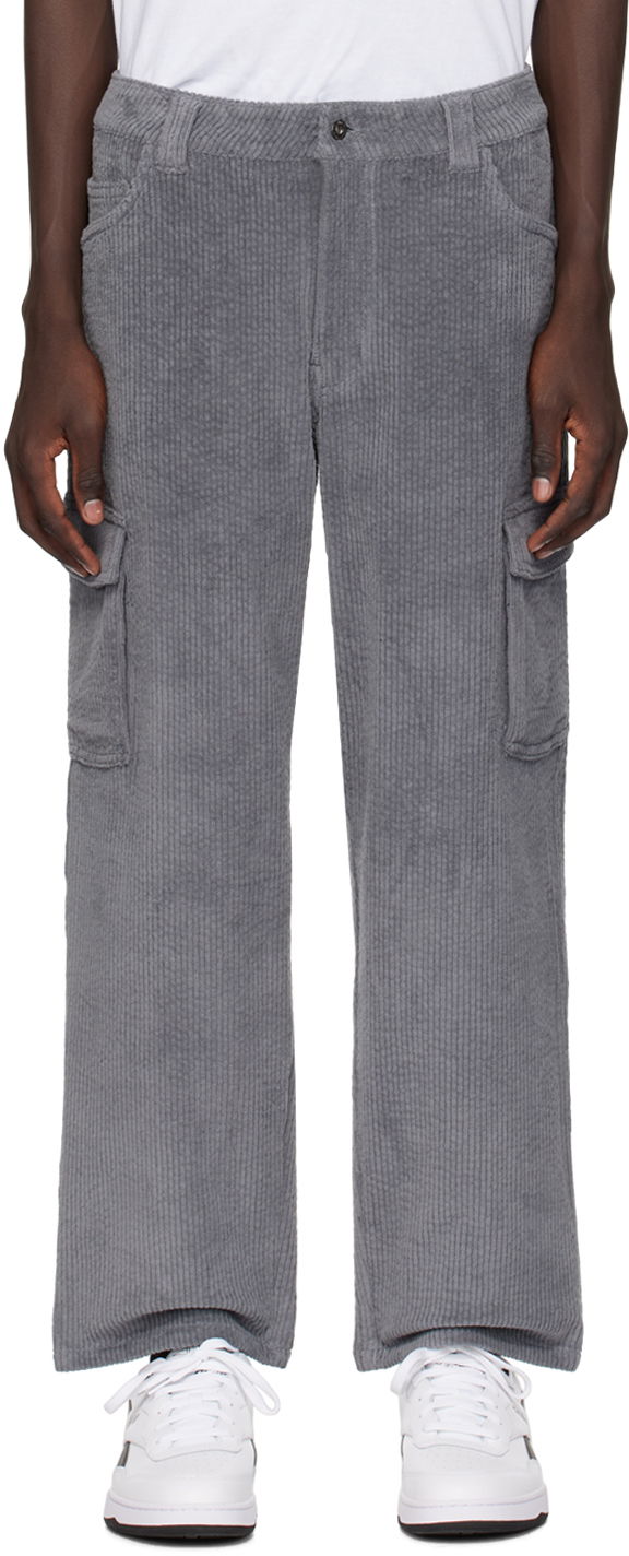 Bukser Dime Relaxed Cargo Pants Grå | DIMEHO2336GRY, 0