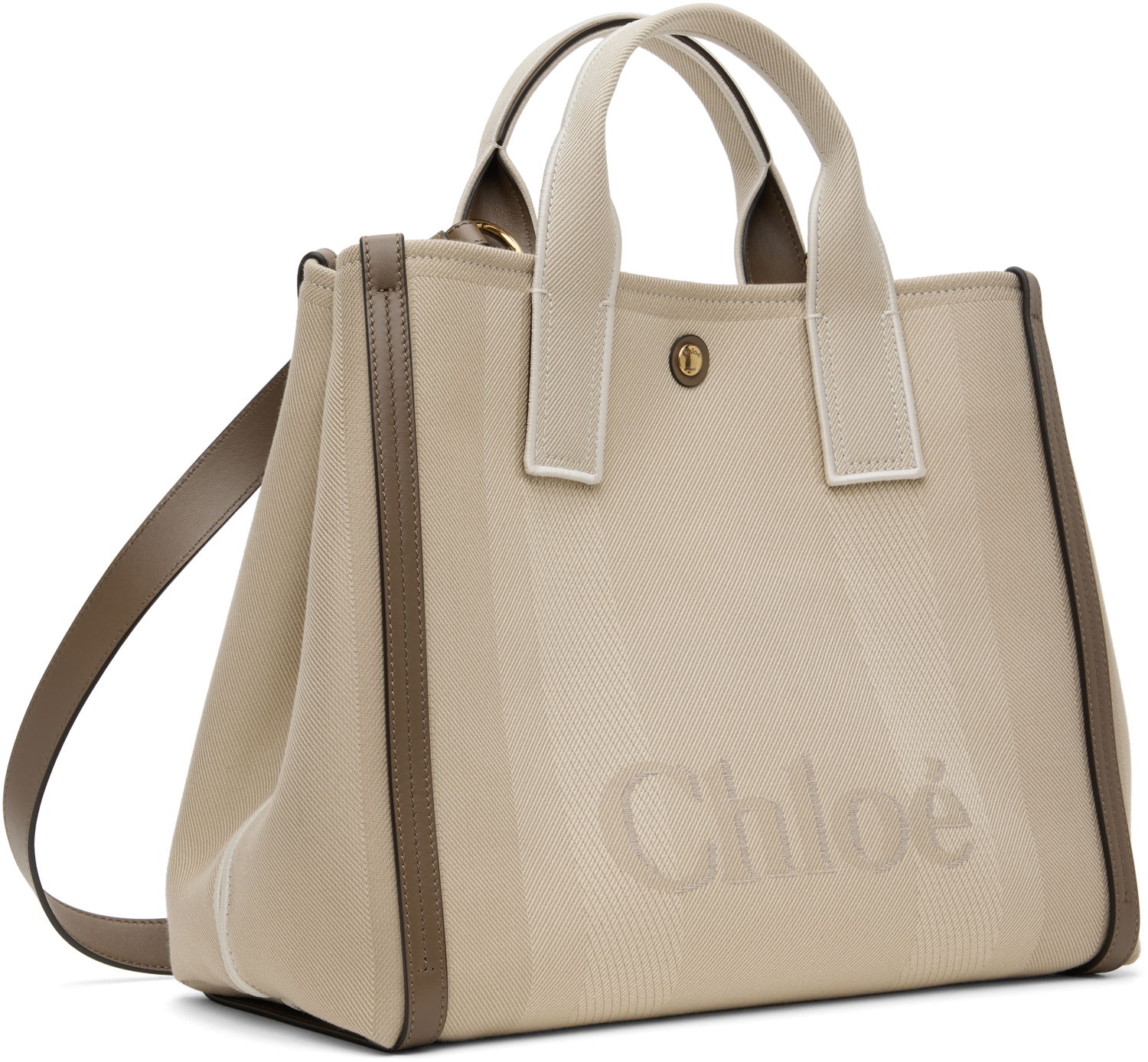 Mulepose CHLOÉ Chloé 'Chloé Carry' Tote Bag Beige | CHC25SS910O65, 1