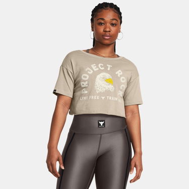 T-shirt Under Armour Project Rock Balance Beige | 1383420-203, 0