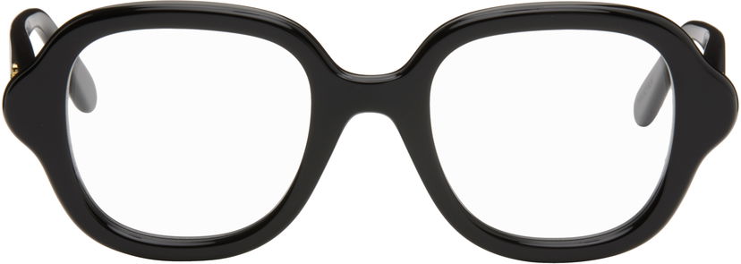 Solbriller Loewe Oversized Rounded Frame Glasses Sort | LW50075I50001 192337164804