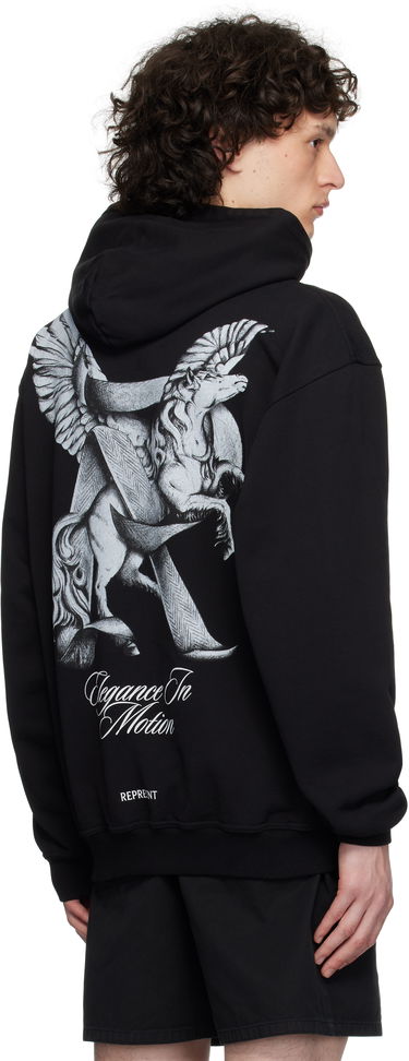 Sweatshirt Represent Clo Represent 'Elegance In Motion' Graphic Print Hoodie Sort | MLM41065, 2