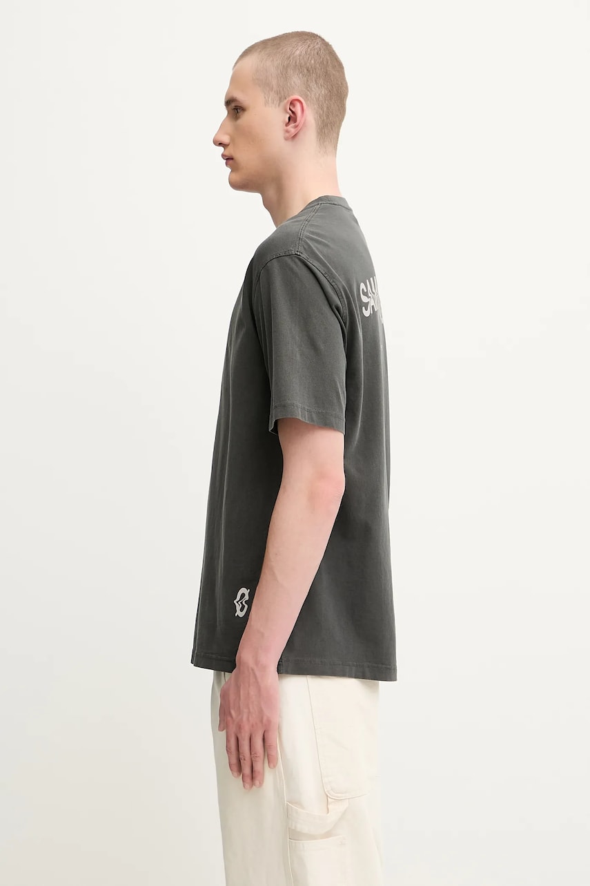 T-shirt Samsoe Samsoe Samsoe Samsoe SASWIRL T-Shirt Grå | U25200007, 1