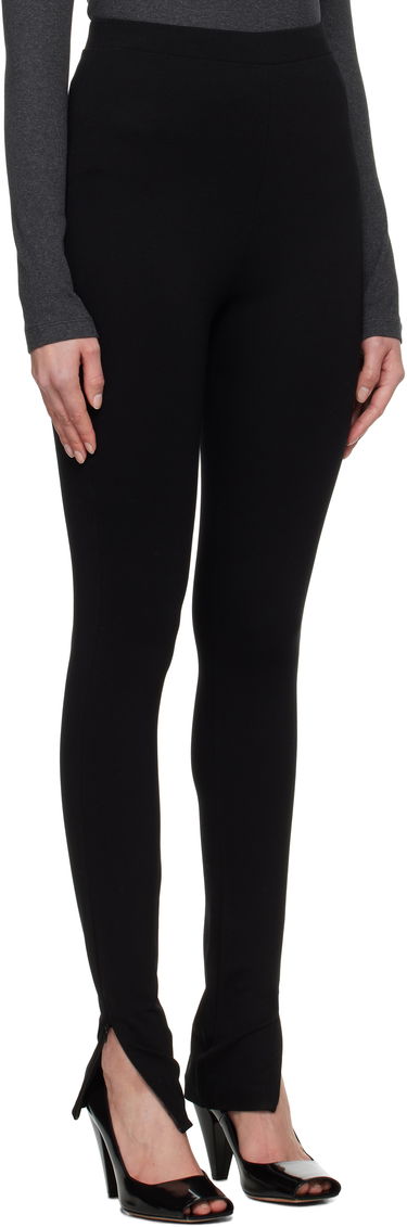 Leggings TOTEME Zip Leggings Sort | 211-238-774, 4