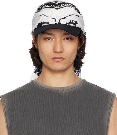 Kasket We11done We11done Bandana Scarf Cap Sort | WD-AH1-25-435-U-WH, 0