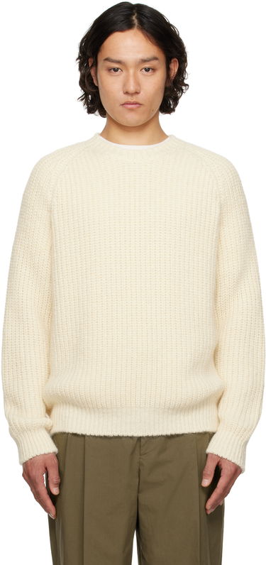 Sweater The Row The Row Adonis Knit Sweater Hvid | 845-Y900, 0
