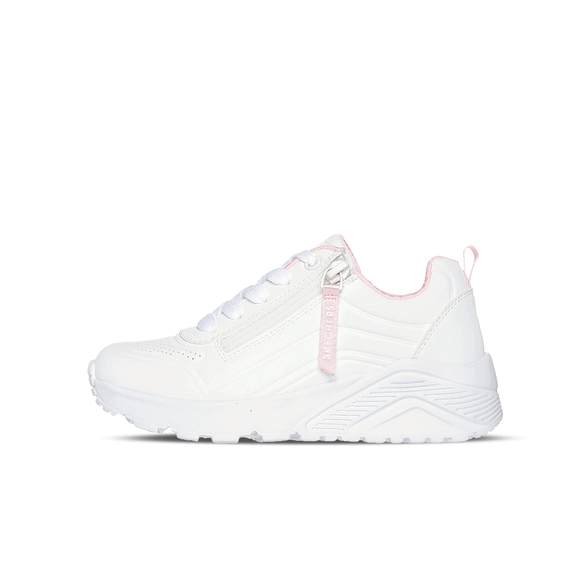 Sneakers og sko Skechers Uno Lite Hvid | 310387L-WHT, 0