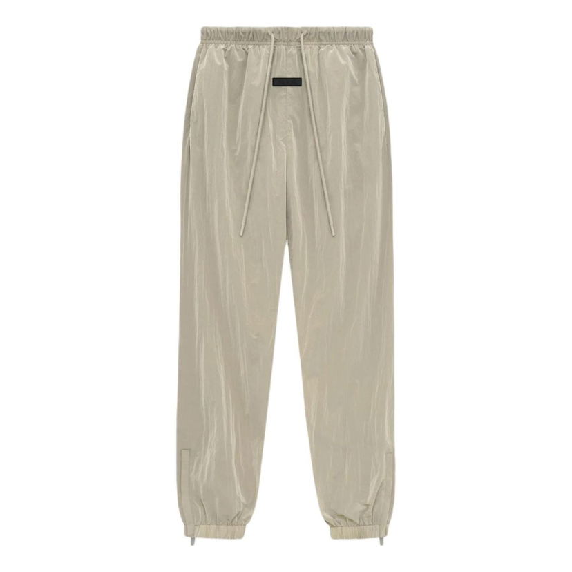 Joggingbukser Fear of God Fear of God Essentials Crinkle Nylon Track Pants Beige | 130SP244241F