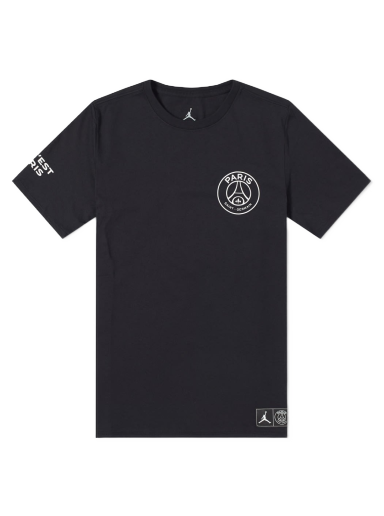 T-shirt Jordan Paris Saint-Germain x Logo Tee Sort | BQ4273-010
