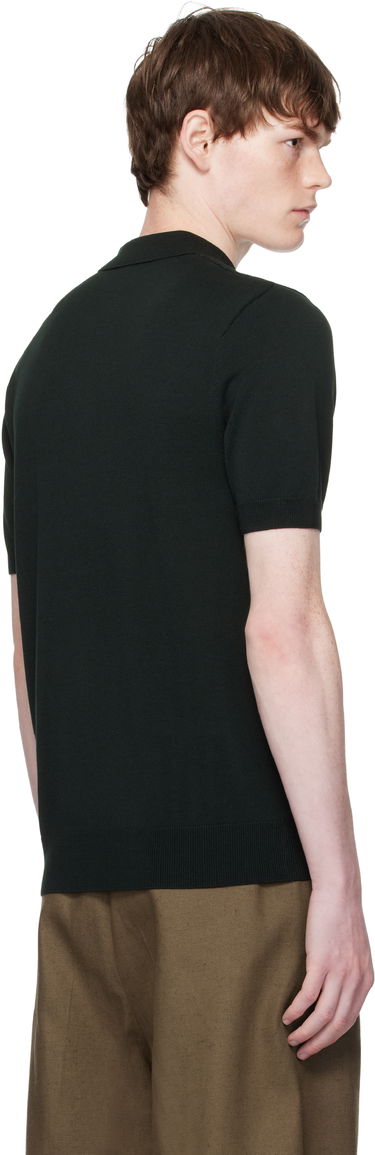 Polo skjorte Fred Perry Fred Perry Pointelle Panel Knitted Polo Grøn | K9750, 2