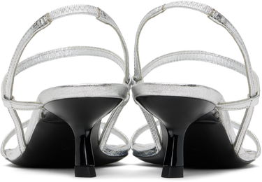 Skopleje Anine Bing ANINE BING Hilda Heeled Sandals Metalisk | A-14-10684-SLV1, 1