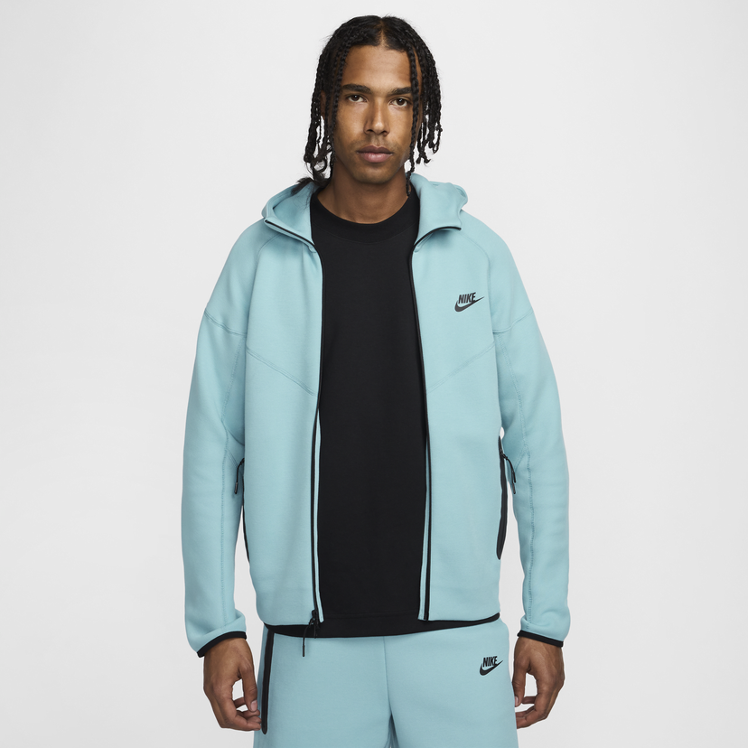 Sweatshirt Nike Sportswear Tech Fleece Windrunner Turkis | FB7921-464