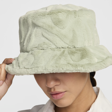 Hat Nike Apex Faux Fur Bucket Hat Grøn | HF7194-370, 4