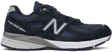 Sneakers og sko New Balance 990v4 Made in USA "Navy" Mørkeblå | U990NV4, 0