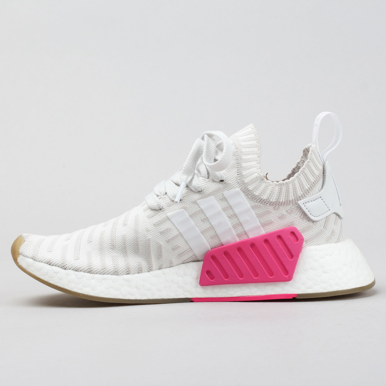Sneakers og sko adidas Originals NMD_R2 Primeknit "Japan White Gum" W Grå | BY9954, 0