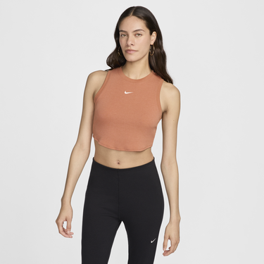 Tanktop Nike Sportswear Chill Knit Brun | FB8279-212, 4