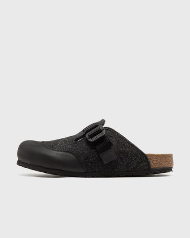 Sneakers og sko Birkenstock Boston Nova Felt Leather Textile Clog Grå | 1030159, 2