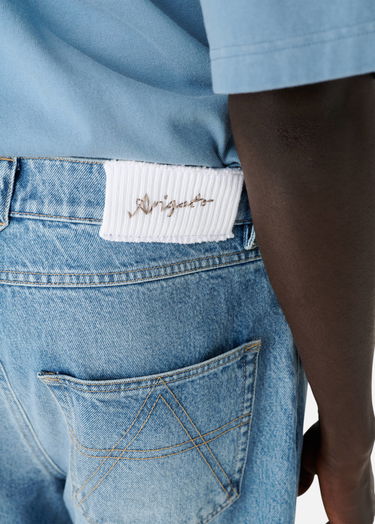 Jeans AXEL ARIGATO Relaxed Fit Patchwork Jeans Blå | A2988001, 8