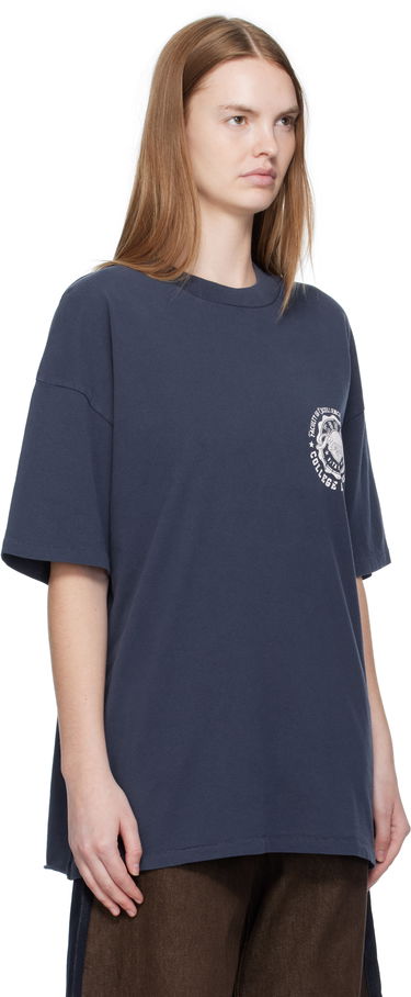 T-shirt Ksubi Ksubi Stacks Boyfriend T-Shirt Mørkeblå | WFA25TE017, 1
