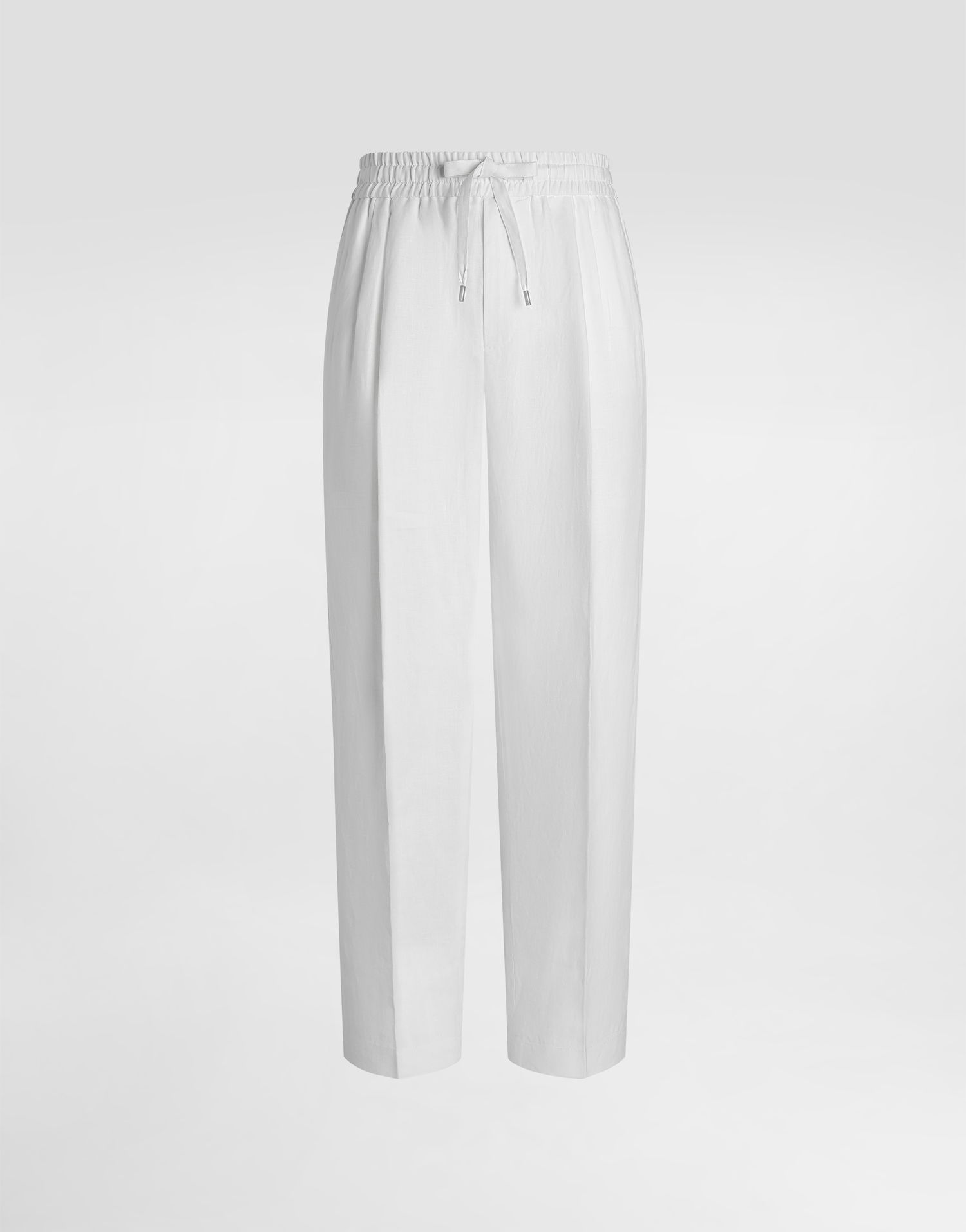 Bukser Dolce & Gabbana Dolce & Gabbana Linen Jogging Trousers 44 Hvid | GP12RZFU4JBW0111, 0