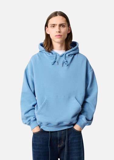 Sweatshirt AXEL ARIGATO Distort Washed Hoodie Blå | A3434002, 2