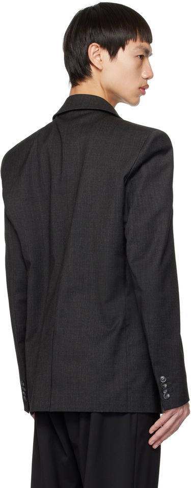 Jakke Han Kjøbenhavn Single-Breasted Blazer Sort | M-131131, 2