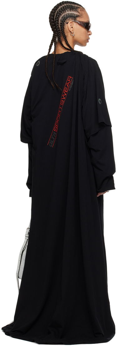 Kjole Jean Paul Gaultier Jean Paul Gaultier Shayne Oliver Edition Maxi Dress Sort | 24/27-F-RO239IPJ062-00A, 2