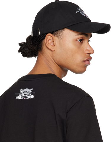 Kasket KENZO Black Graphic Logo Cap Sort | FF58AC621F46, 2