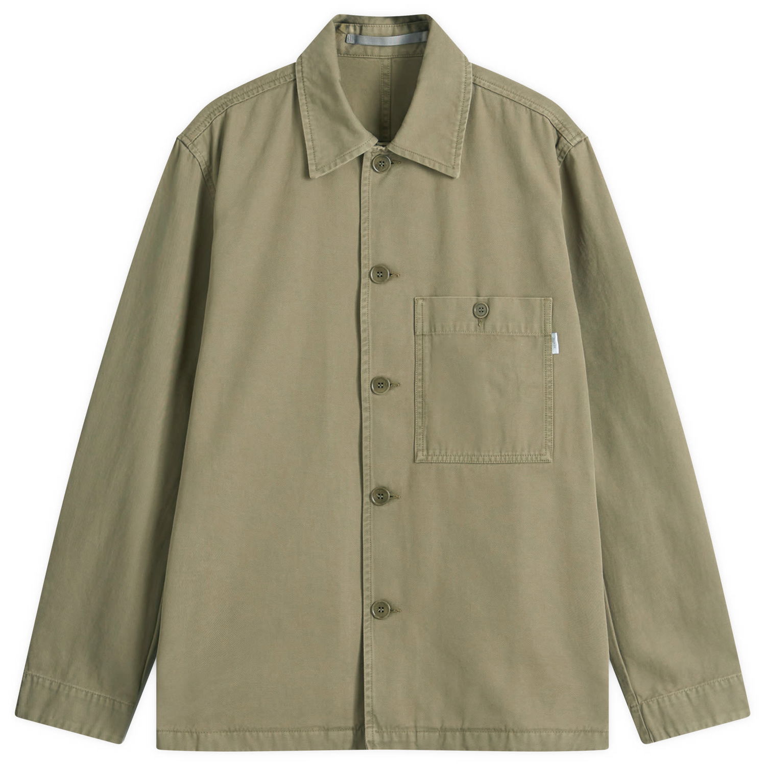 Skjorte NORSE PROJECTS Norse Projects Standard Twill Overshirt Grøn | N50-0260-8076, 0