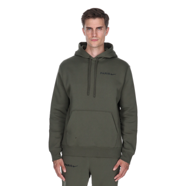 Sweatshirt Nike PSG NSW Club Pullover Hoodie Grøn | HM2888-325, 0