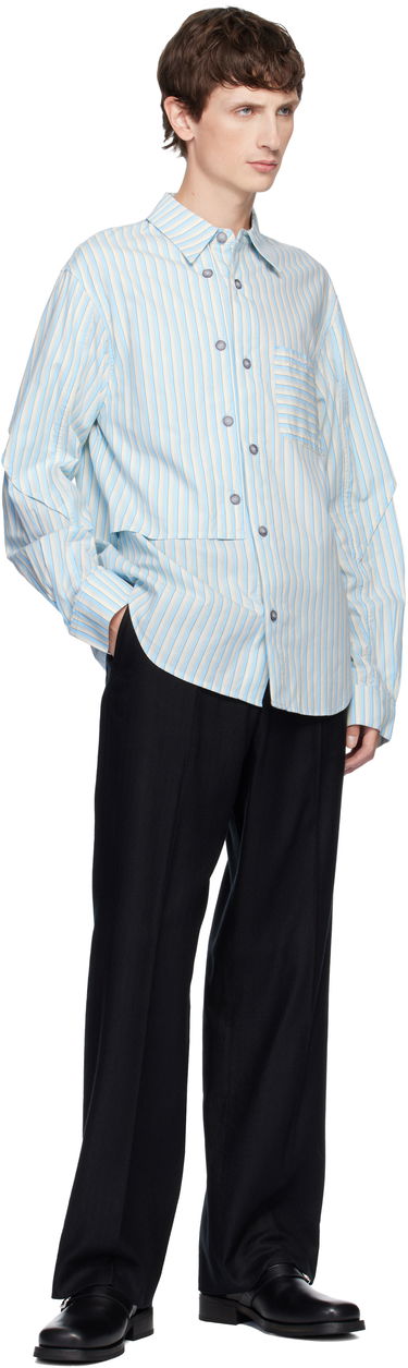 Skjorte Andersson Bell Andersson Bell Striped Layered Split-Sleeve Shirt Flerfarvet | atb1369m, 3