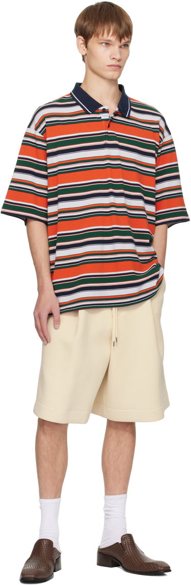 Polo skjorte Martine Rose Martine Rose Oversized Striped Polo Flerfarvet | 643JE02418, 3