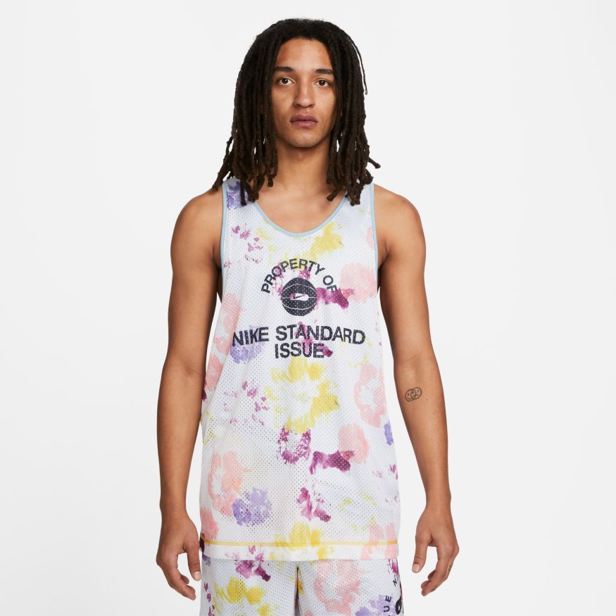 Jersey Nike Standard Issue Reversible Basketball Jersey Hvid | DH7433-709, 0