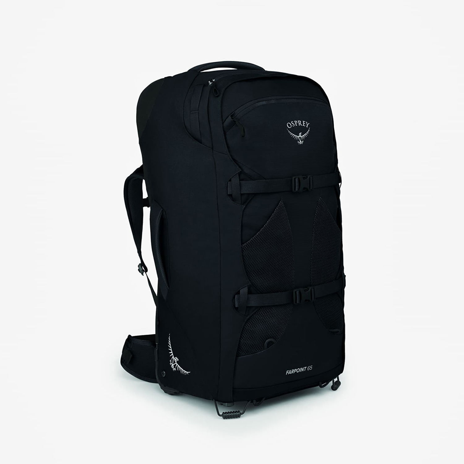 Rejsetaske Osprey Wheeled Travel Pack Farpoint Wheels 65 Sort | 10020525OSP, 0