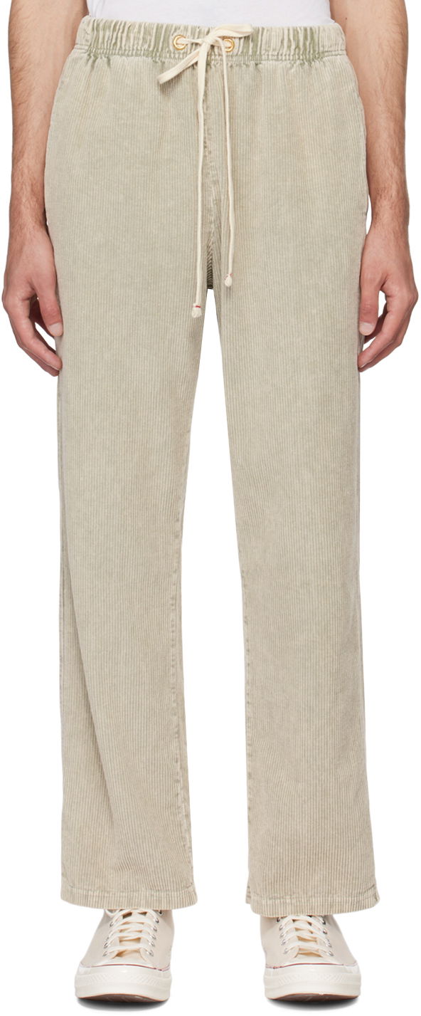 Bukser LES TIEN Classic Trousers "Khaki" Beige | WC-3044-MW, 0