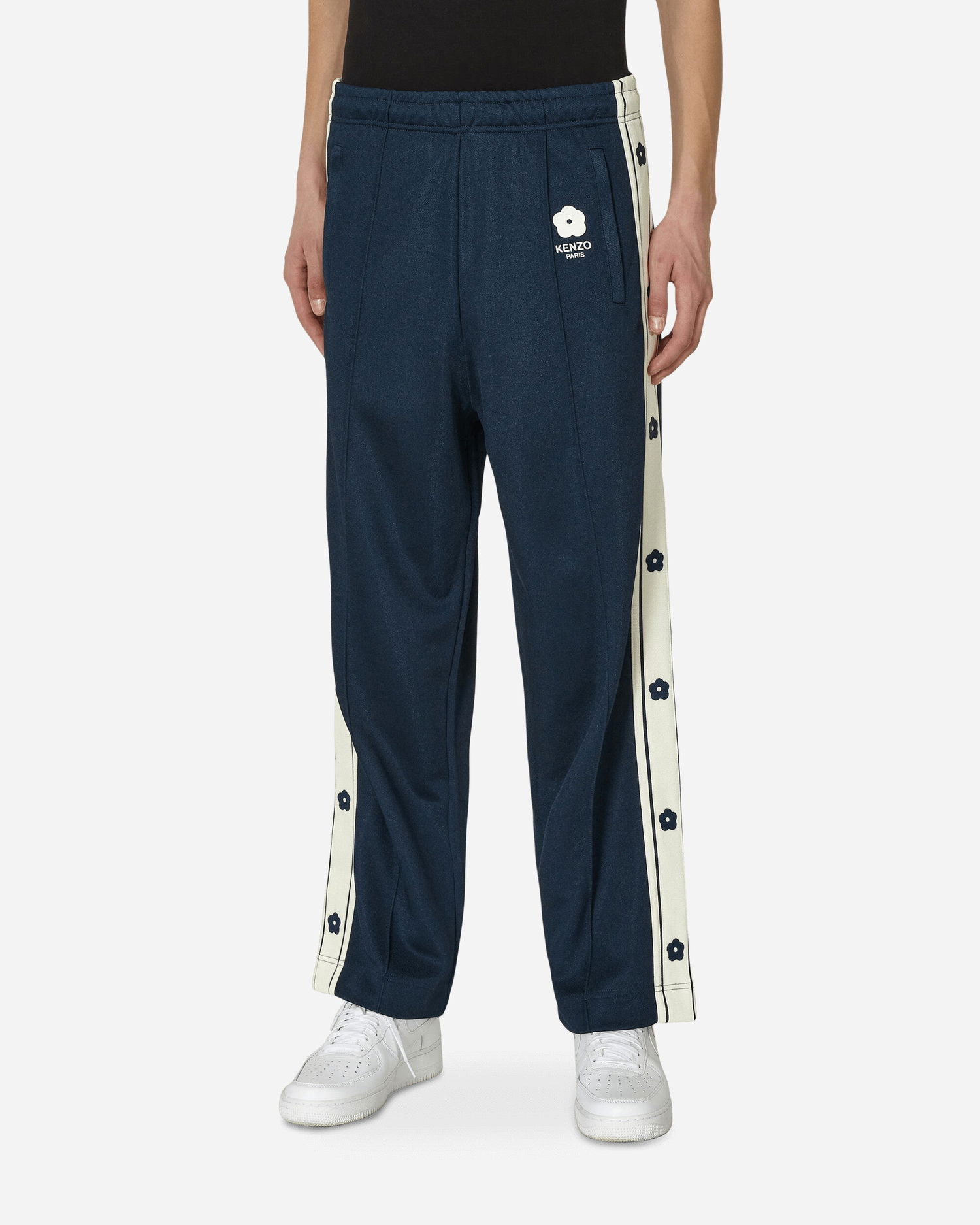 Bukser KENZO Varsity Track Pants Blue Mørkeblå | FD55PA7474IE 77, 0