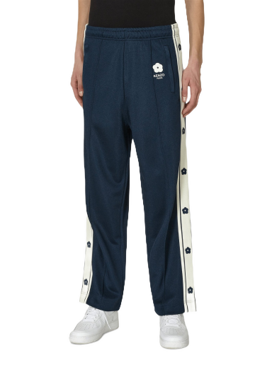 Bukser KENZO Varsity Track Pants Blue Mørkeblå | FD55PA7474IE 77