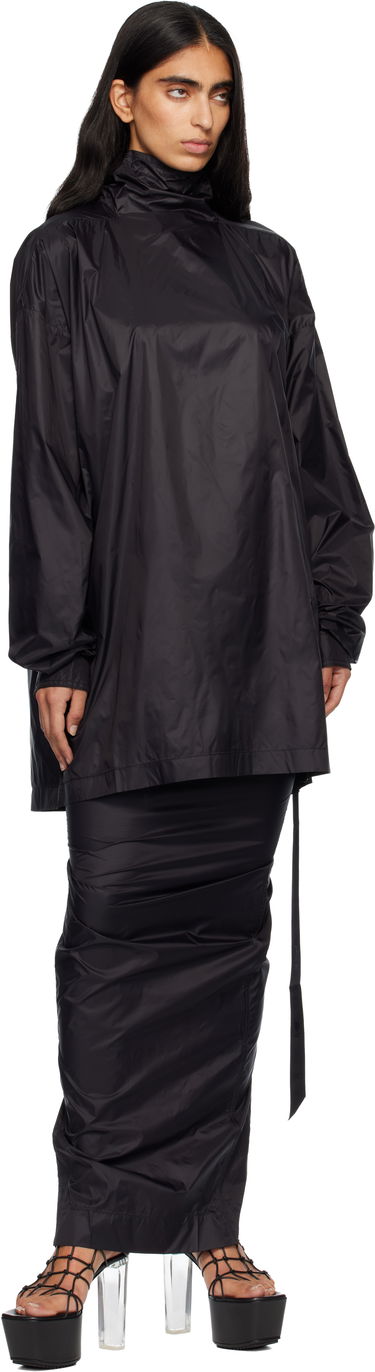 Nederdel Rick Owens DRKSHDW Concordians Pull On Pillar Maxi Skirt Sort | DS02E7332 NP, 3