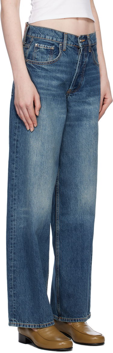 Jeans Anine Bing Manon Wide Leg Jeans Blå | A-06-10584-WHD28, 1