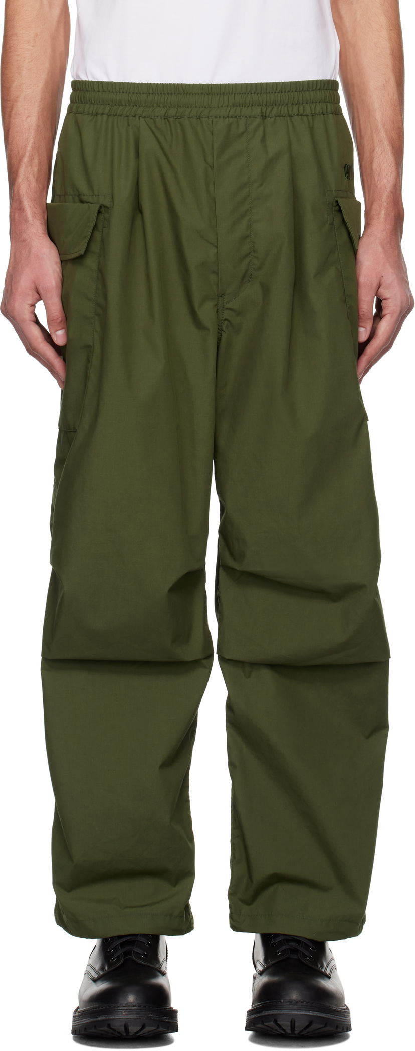 Cargo bukser NANAMICA nanamica Deck Cargo Pants Grøn | S25SC006U