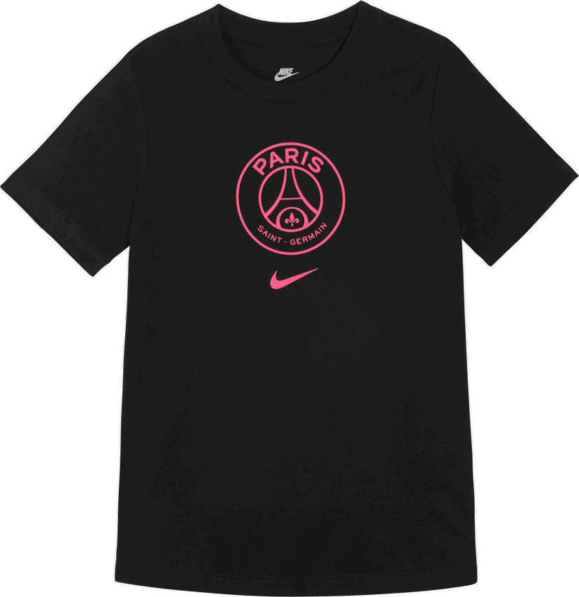 T-shirt Nike Paris Saint-Germain FC Crest T-Shirt Sort | a33048-010