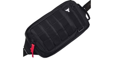Taljetaske Under Armour Project Rock Waist Bag Sort | 1376457-001, 1