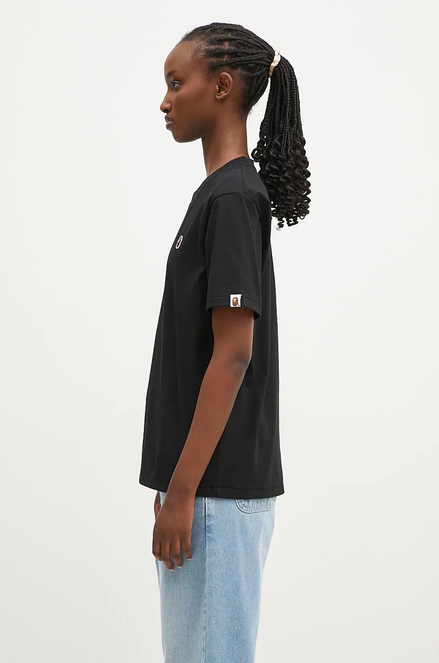 T-shirt BAPE T-Shirt Ape Head One Point Print Sort | 1K80210004, 1