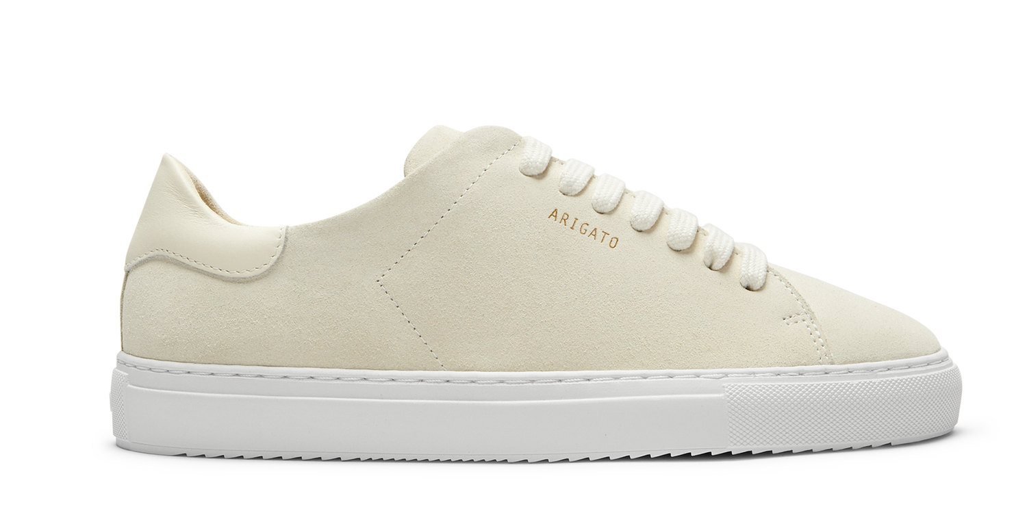 Sneakers og sko AXEL ARIGATO Clean 90 Suede "White" Hvid | F2277001, 0