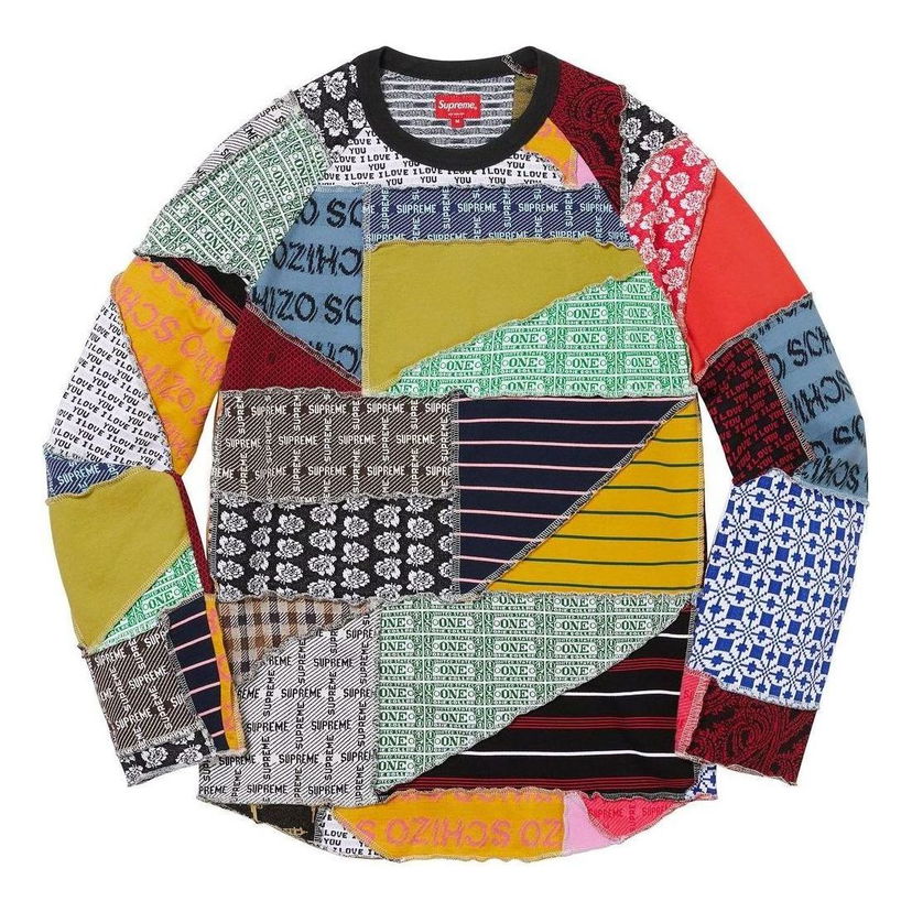 Sweater Supreme Patchwork Jacquard Shirt Flerfarvet | SUP-SS23-118