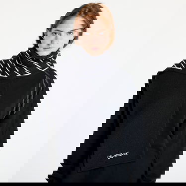 Tørklæde Off-White Off-White Kids Bookish Diag Scarf Sort | OBMA001F24KNI0011003, 1