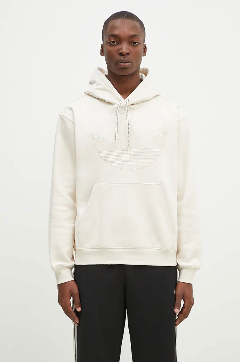 Sweatshirt adidas Originals Hooded Sweat Beige | JN5969