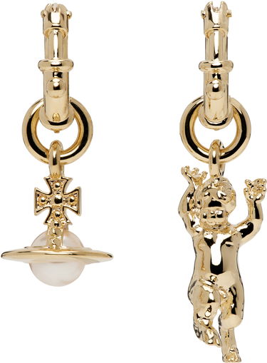 Øreringe Vivienne Westwood Anglo Pearl Earrings Metalisk | 62020165-02R107-, 0