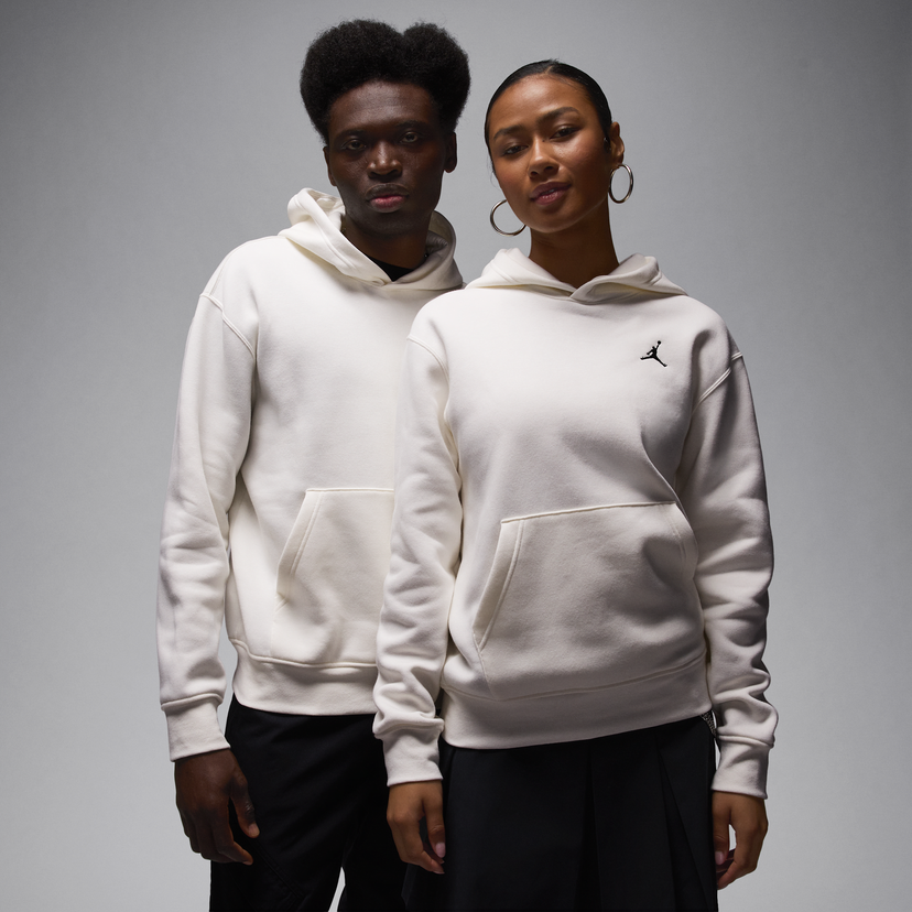 Sweatshirt Jordan Jordan Brooklyn Fleece Hoodie Hvid | FV7281-133