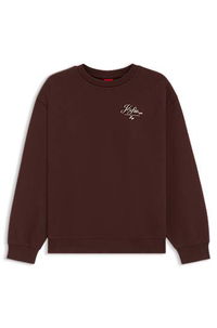 Terry Sweatshirt with Graphic Print